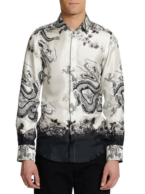 dolce gabbana button up|Men's shirts: dressy, casual, or formal .